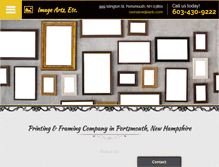Tablet Screenshot of customprintingandframing.com